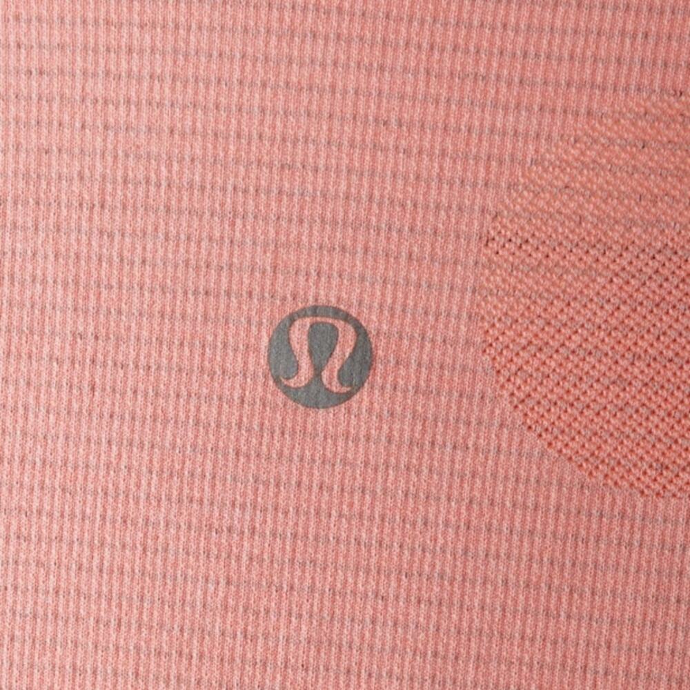 Lululemon Run: Swiftly Tech Short Sleeve in Pop Orange Polka Dot Running Active - Picture 8 of 10